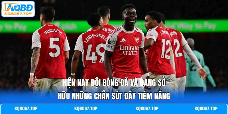 Hiện nay đội bóng đã và đang sở hữu những chân sút đầy tiềm năng